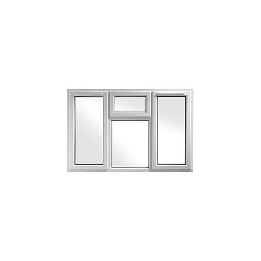 Wickes White Upvc Casement Window Side Top Hung 1770 X 1010mm Wickes Co Uk