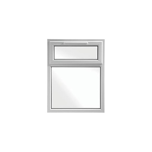 Wickes White Upvc Casement Window Top Hung 1190 X 1010mm Wickes Co Uk