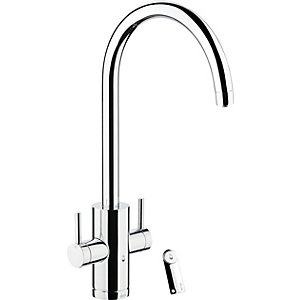 Pronteau by Abode Profile Monobloc 4 In 1 Hot Water & Filter Sink Tap - Chrome