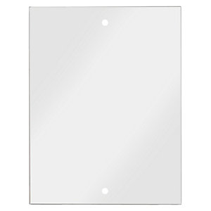 Croydex Small Basic Bathroom Mirror - Silver