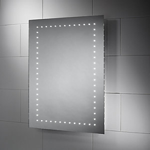 Wickes Dakota LED Bathroom Mirror - 600mm