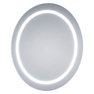 Wickes Melville Round Diffused LED Bathroom Mirror
