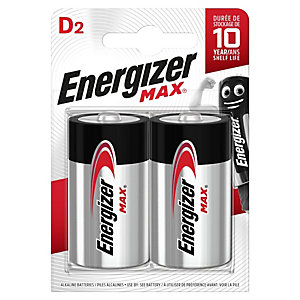 Energizer Max D Batteries - Pack Of 2