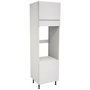 Camden White Double Oven Tower Unit - 600mm