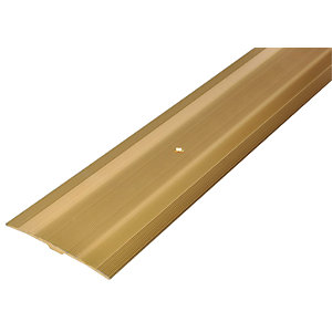 Vitrex Extra Wide Flooring Cover Strip Gold - 900mm