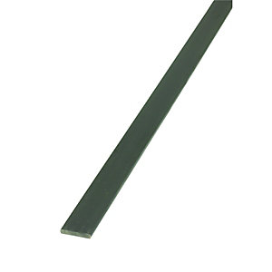 Wickes Multi-Purpose Flat Galvanised Steel Bar - 1m Length / 2mm Thickness