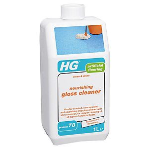 HG Artifical Flooring Nourishing Gloss Clean & Shine Cleaner - 1L