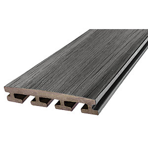 Eva-Last Capetown Grey Composite Infinity Deck Board - 25.4 x 135 x 2200mm - Pack of 5