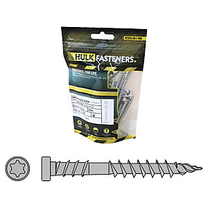 Hulk Composite Pacific Pearl Decking Screws with Bit - Pack of 30
