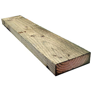 Wickes Incised Exterior Grade Timber Joist 47 x 150mm x 3.6m