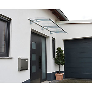 Palram Aquila 2050 Modern Polycarbonate Door Canopy - 915 x 2055 mm
