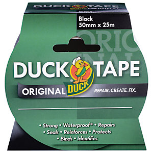 Duck Tape Original Black 50mm x 25m