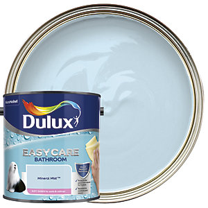 Dulux Easycare Bathroom Soft Sheen Emulsion Paint - Mineral Mist - 2.5L