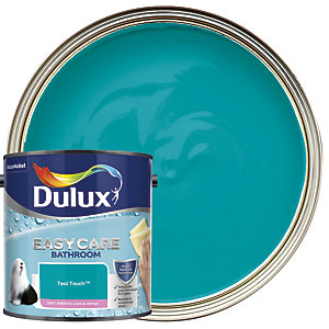Dulux Easycare Bathroom Soft Sheen Emulsion Paint - Teal Touch - 2.5L