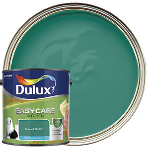 Dulux Easycare Kitchen Matt Emulsion Paint Emerald Glade - 2.5L