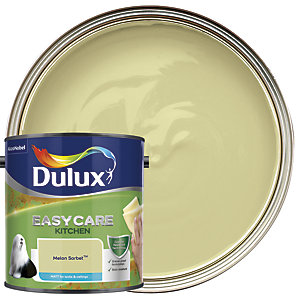 Dulux Easycare Kitchen Matt Emulsion Paint Melon Sorbet - 2.5L