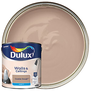 Dulux Matt Emulsion Paint - Cookie Dough - 2.5L