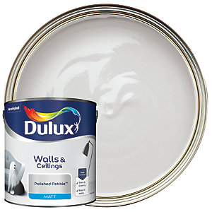 Dulux Matt Emulsion Paint - Polished Pebble - 2.5L