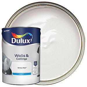 Dulux Matt Emulsion Paint - White Mist - 5L
