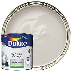 Dulux Silk Emulsion Paint - Pebble Shore - 2.5L