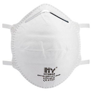 Ox Ffp2 Moulded Cup Face Masks - Pack Of 3
