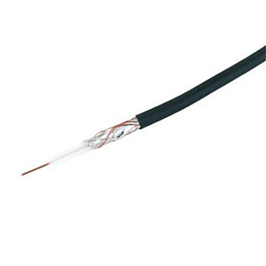 Wickes Satellite Cable - Black 100m