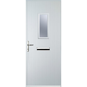 Euramax 1 Square White Right Hand Composite Door