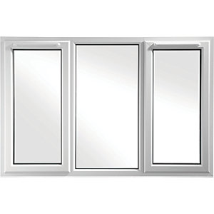 Euramax Bespoke uPVC A Rated SFS Casement Window - White