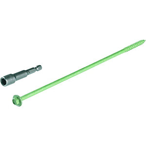 Wickes Timber Drive Screws - 250mm Pack of 10