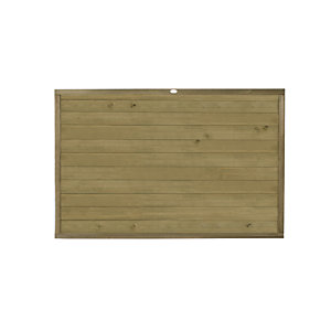 Forest Garden Tongue & Groove Horizontal Fence Panel - 6 x 4ft Multi Packs
