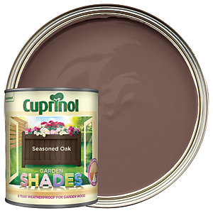 Cuprinol Garden Shades Matt Wood Treatment Seasoned Oak 1l Wickes Co Uk