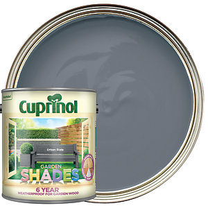 Cuprinol Garden Shades Matt Wood Treatment - Urban Slate 2.5L