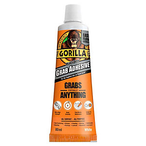 Gorilla Grab Adhesive White 80ml