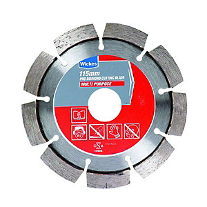 Wickes Pro Diamond Multi Purpose Cutting Blade 115mm Wickes Co Uk