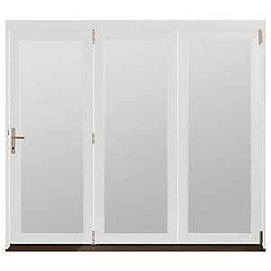 Jeld-Wen Bedgebury Finished Solid Hardwood Patio Bifold Door Set White