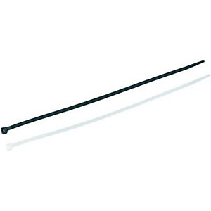 Wickes Cable Ties - Black/White Mixed Size Pack of 250