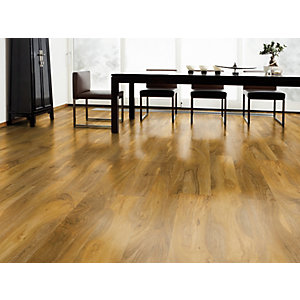 High Gloss Medium Oak Laminate Flooring, Plastic Laminate Flooring Wickes