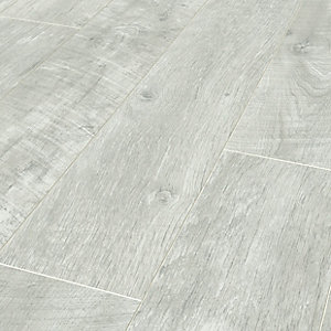 Rno Oak Grey Laminate Flooring 2, Plastic Laminate Flooring Wickes