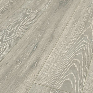 Shimla Grey Oak Laminate Flooring 2 22m2 Wickes Co Uk