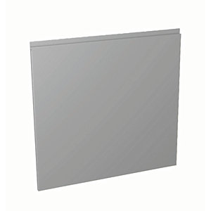 Wickes Madison Grey Gloss Handleless Appliance Door (C) - 600 x 584mm