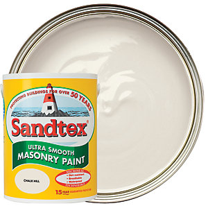 Sandtex Ultra Smooth Masonry Paint - Chalk Hill 5L