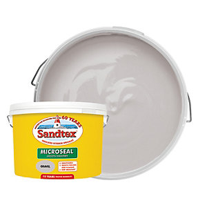 Sandtex Ultra Smooth Masonry Paint - Gravel 10L