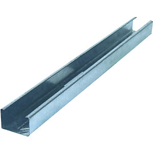 Knauf Galvanised Metal C-Stud - 0.55mm x 50mm x 2.7m