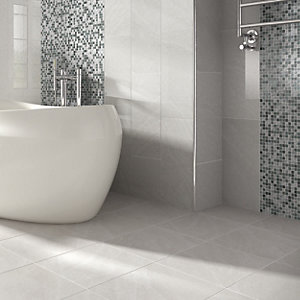 Wickes Glass Mosaico Mosaic Tile 300 X 300mm Wickes Co Uk