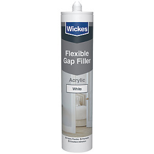 Wickes Flexible Gap Filler White 300ml