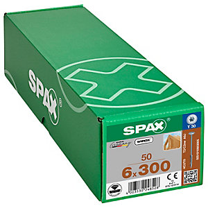 Spax Tx Washer Head Wirox Screws - 6.0x300mm Pack Of 50