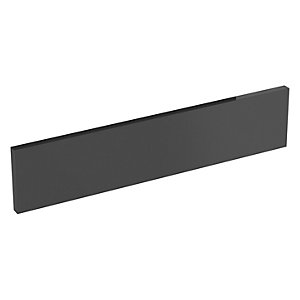 Orlando Dark Grey Gloss Infill Panel - 600 x 131mm