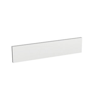 Wickes Orlando White Gloss Infill Panel - 600 X 131mm