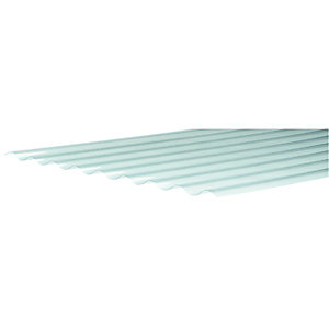 Wickes Pvcu Clear Corrugated Sheet 660, Corrugated Clear Plastic
