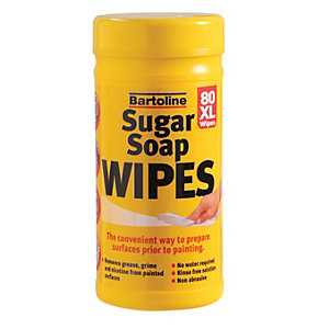 Bartoline XL Sugar Soap Wipes - Pack of 80